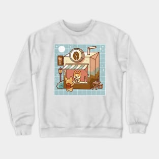 Coffee and Dogs Crewneck Sweatshirt